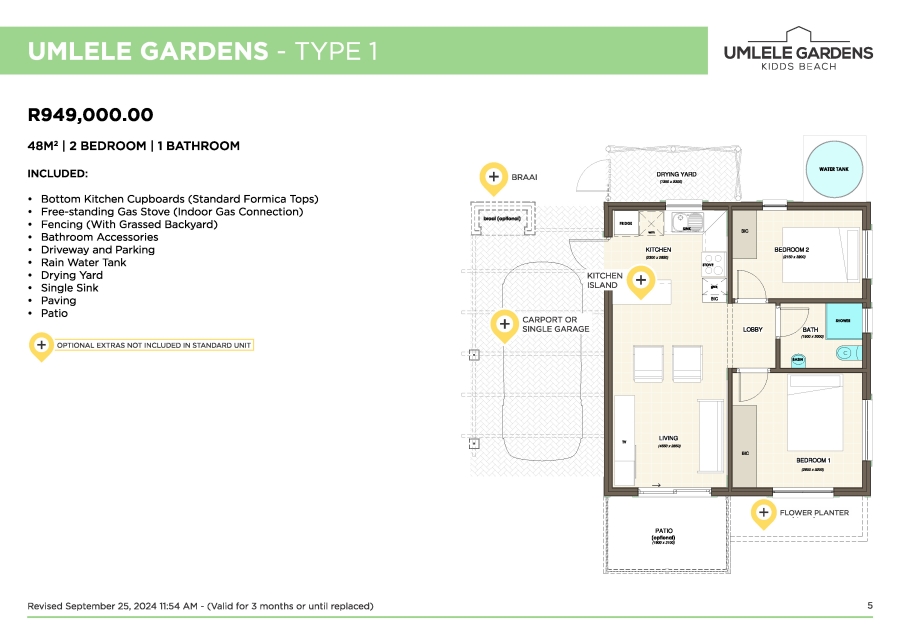 2 Bedroom Property for Sale in Kidds Beach Eastern Cape